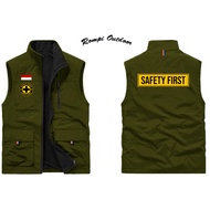 Field Safety Vest | Official Vest | Tactical Vest | Custom Safety Outdoor Vest | Custom Safety Logo 