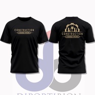 Construction Cranes Work Short T Shirt Construction Crane Work Short Sleeve T-Shirt