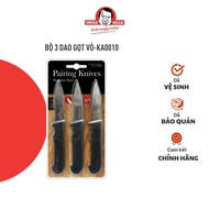 Paring Knives 3 Pack – Handy 3 Piece Fruit Peeler Set