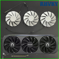 RHVKY พัดลม3ตัว4PIN GA92S2U 88มม. RTX4070TI พัดลมจีพียูสำหรับ ZOTAC GeForce RTX4070 4070ti แอมป์ AIR