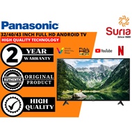 (Free Delivery Kedah,Penang&Perlis)Panasonic 32/40/43'' LS600 LED Full HD Android TV TH-32LS600K TH-