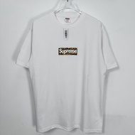 SUPREME 24SS SHANGHAI BOX LOGO TEE 豹紋LOGO T恤  S-XL