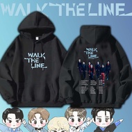 Baju ENHYPEN Hoodie WALK THE LINE TOUR Jake Jay Jungwon Ni-Ki Long Sleeve Sweatershirt 016 (M-3XL)