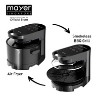 Mayer 2-in-1 Air Fryer &amp; Smokeless BBQ Grill MMAFG58