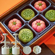 月餅模具 mooncake mould 2025 cetakan kuih bulan teratai teratai gaya baru Cina ais kulit kacang hijau ke