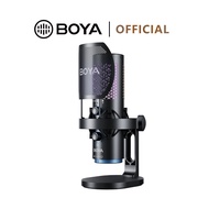 BOYA K5 Condenser Microphone USB Microphone PC Mic Desktop Microphone for PC Gaming Live streaming