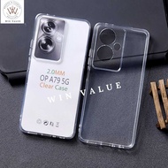 Oppo A79 5G Oppo A58 4G Oppo A76 Oppo A96 Oppo A78 4G Oppo A78 5G Clear Case Bening 2.0mm Softcase c