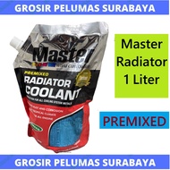 MASTER Radiator Coolant PREMIXED 1Liter Master PREMIX coolant Air radiator Master coolant POUCH 1 LT