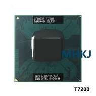 [Hot K] Original lntel Core 2 Duo T7200 CPU Socket 479 (4M Cache/2.0GHz/667 MHz/Dual-Core) Laptop processor free shipping