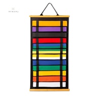 12 Belts Karate Belt Display Rack, Felt Taekwondo Belt Display, Martial Art Belt Display Holder for 