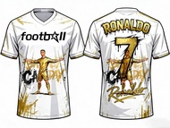 25 Street Graffiti Jersey Ronaldo7 Football Jersey Autumn Sports Dry Quickly Child T-Shirt Children'