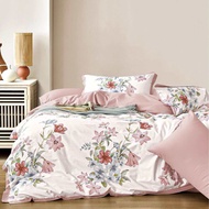 Sprei Katun Jepang Motif Bunga Custom Size - Sprei Katun Jepang Satin