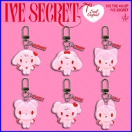 IVE Acrylic Keychain Fourth EP Mini Album IVE SECRET Pendant Yujin Bags Accessories Stars Periphery