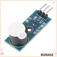 BORAG 5Pcs Buzzer Module, 3 Wire System 3.3V-5V Active Buzzer Module, Electronic Module Low Level Tr