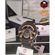 🇲🇾Ready stock🇲🇾 KADEMAN K689  Sport Watch Men Quartz Watch Full Leather Original Wristwatch jam tangan lelaki