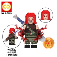 ของเล่นบล็อกตัวต่อ Frieza รูปอิฐดราก้อนบอล Goku Vegito Gogeta Broly Cell Saiyan