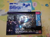 全新 BANDAI TAMASHII 魂商店 AGP ARMOR GIRLS PROJECT MS GIRL GUNDAM MK-II & OPTION SET TITANS ver (共2盒) MK