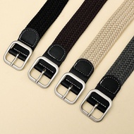 Elastic Woven Belt Female Young Student Pants Casual Belt Belt Male Canvas Belt Male#PD0912#