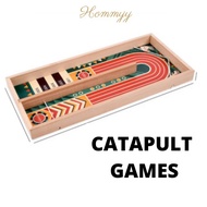 HOMMYY Slingshot Catapult Slingshot Hunting board games for kids and family toys kids toys 弹弹棋桌游玩具亲子