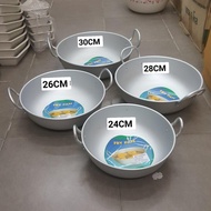 24CM/26CM/28CM/30CM ALUMINIUM KUALI DONUT/KUALI INDIA/FRY PAN 3A
