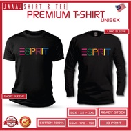 T-Shirt Cotton ESPRIT esprit Shirt Lelaki Shirt perempuan Baju lelaki Baju perempuan lengan pendek lengan panjang