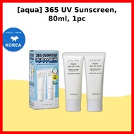[aqua] 365 UV Sunscreen, 80ml, 1pc / Korean Sunscreen / Broad-Spectrum Protection / 100% Genuine by 