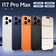 i17 Pro Max Smartphone - 7.3" Display, 4GB RAM + 64GB Storage, 4G Android 15 Phone