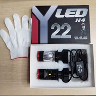 【COD】1คู่ ไฟหน้า Y19Z / LED Y8 Y22 ของแท้ปรับเอียงคัตออฟได้ สเปคดีกว่า Y15Hขั้ว H4 คัตออฟพวงมาลัยขวา