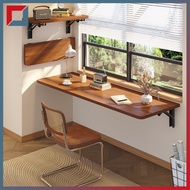 Wall Mount Fold Down Desk Space Saving Hanging Floating Table Study Work Table For Bedroom Balcony H
