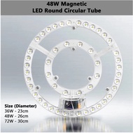 IC BOARD Lampu Mentol Bulat LED 24W/36W/48W/72W Magnetik / Magnetic LED Circular Tube Lampu Tube Bul