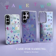 Threebase Phone Case BTS-613 10th Take Two For Samsung Galaxy S23 S23Ultra S23Plus S22 S22+ S22Ultra S21 S21Plus S21Ultra S20 S20+ S20Ultra S20FE S21FE S10 S10+ Shockproof Cover