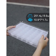 Beoccudo Tackle Box Fishing 3600 Tackle Box Organizer 2 Pack Clear Tacklebox Bead Organizer Box Plas