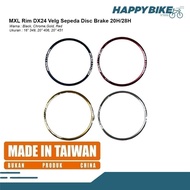 MXL Folding Bike Rim DX24 Discbrake Rim 16 349 20H/28H