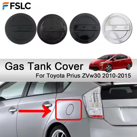 Cars Accessories Gas Tank Cover For Toyota Prius ZVw30 2010-2015 Car Decoration Exterior Styling Upg