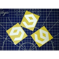 CAHAYA 9gag cutting sticker | 9gag sticker | Reflective light cutting sticker