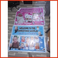 ☢ ♞2pcs tarpaulin 3x4ft free layout any design