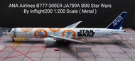 TERBARU ANA Airlines B777-300ER JA789A BB8 Star Wars By Inflight200