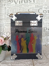 beautycase seri A black / koper makeup/ tas koper/ beautycase