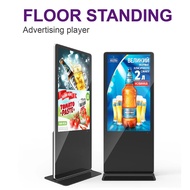 32 43 49 55 inch LCD monitor standing touch screen freestand digital advertising display player kios