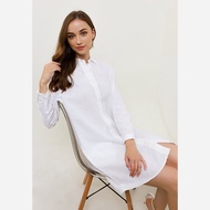 Giordano Eyelet Linen Cotton Dress for Women