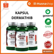 Dermathib Capsules Herbal Acne Supplement for Itchy Acne-Prone Faces, 60 Capsules, Original