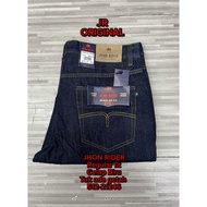 Jeans JR ORIGINAL JHON RIDER Regular fit Warna Gelap Biru  512-21246 tak ada getah normal  ada free 
