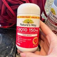 Nature's Way CoQ10 150mg cardiovascular support CoQ10 pills
