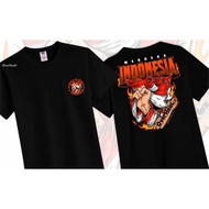 DISTRO MEN'S T-SHIRTS 100%Original II OVER HEAT/ MERDEKA INDONESIA