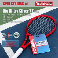 เอ็นไม้เทนนิส Tourna Big Hitter Silver 7 Tour สีเงิน 7 เหลียม  12 m. 1 Pack