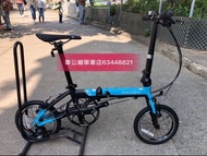 Dahon 2019 DAHON KAA433 k3  摺合單車 鋁合金 14吋 外 3速 7.9kgs 摺車 bicycle 香港原裝行貨🎉🎉黑藍