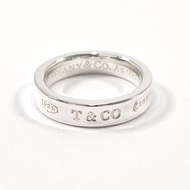 【日本直送 中古美品】6号 ティファニー TIFFANY&Co. リング・指輪 1837 ナロー シルバー925