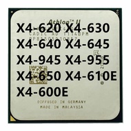Athlon X4-620 X4-630 X4-635 X4-640 X4-645 X4-945 X4-955 X4-650 X4-610E X4-600E Socket AM3 Desktop Qu