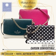 [SG SELLER] Kate Spade KS Carson Convertible Crossbody Leather Bag (Multi Colors Available)