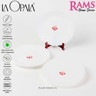La Opala Opalware Dinner Plate / Dinnerware / Plates / Dining / Tableware / Opal Glass Dinner Plate